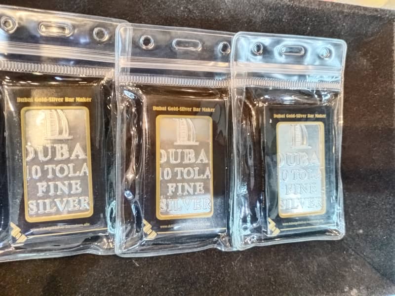 Silver bars" 1
