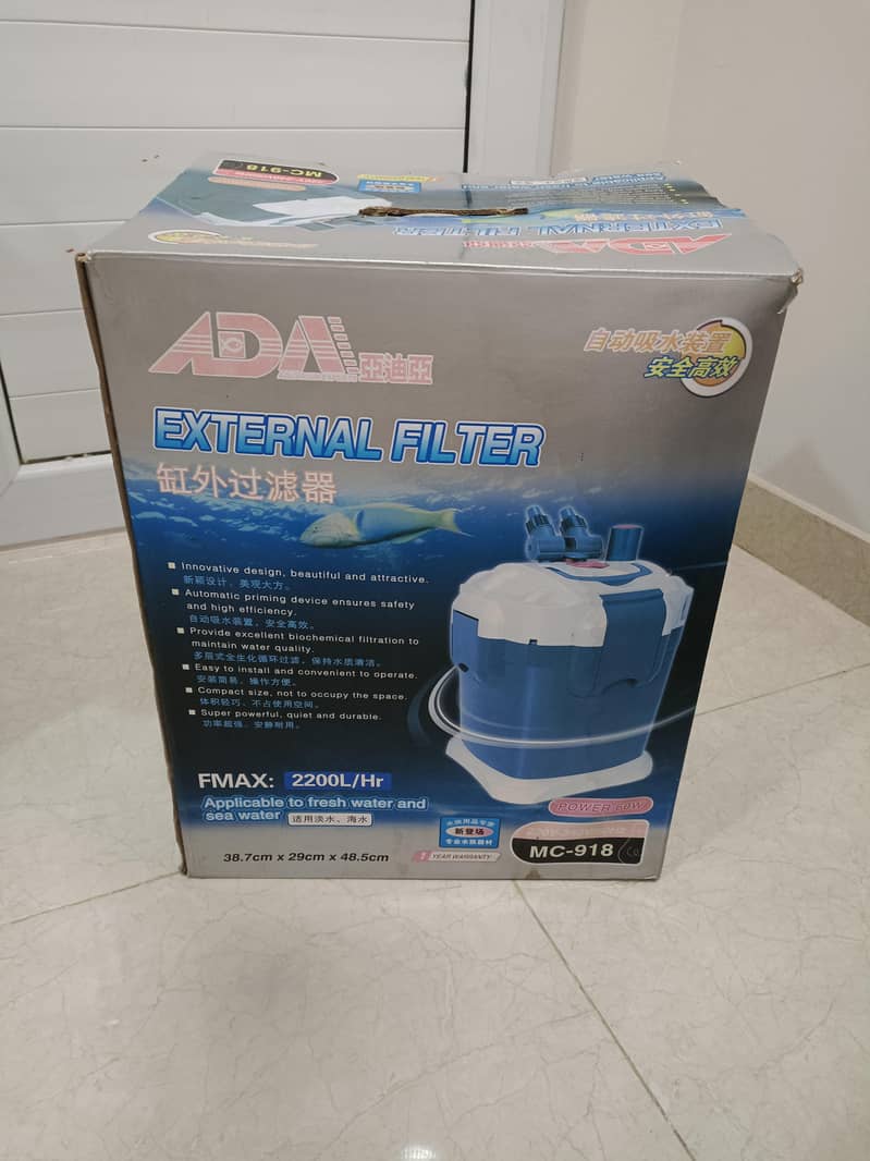 canister filter (external) new 6