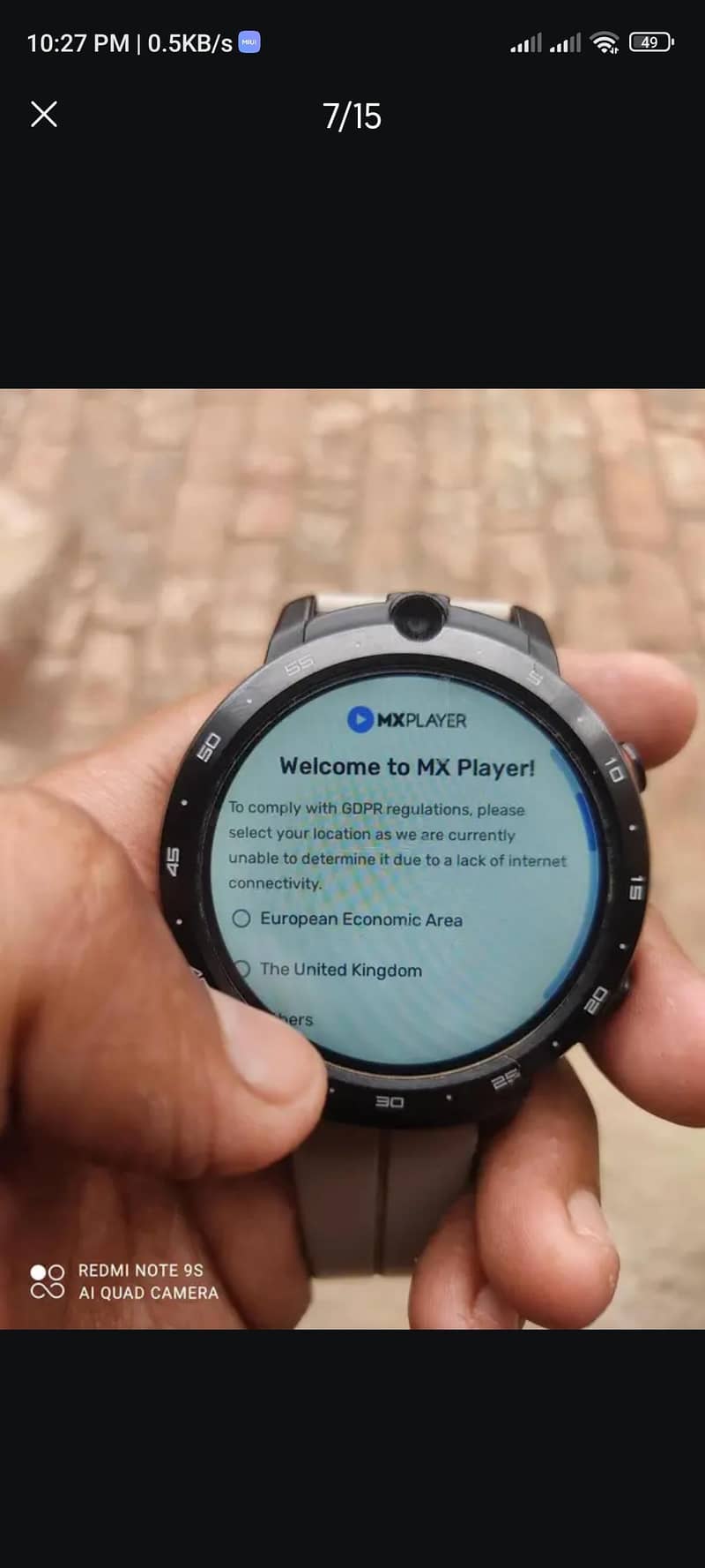 Lemfo lem12 pro 4g Android watch 1