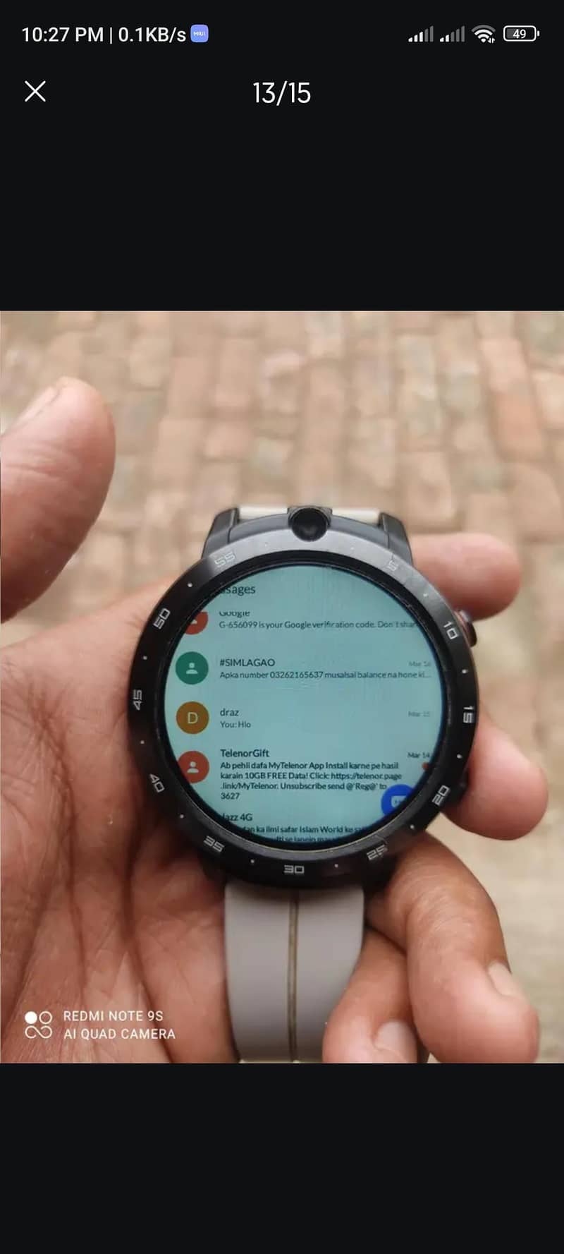 Lemfo lem12 pro 4g Android watch 8