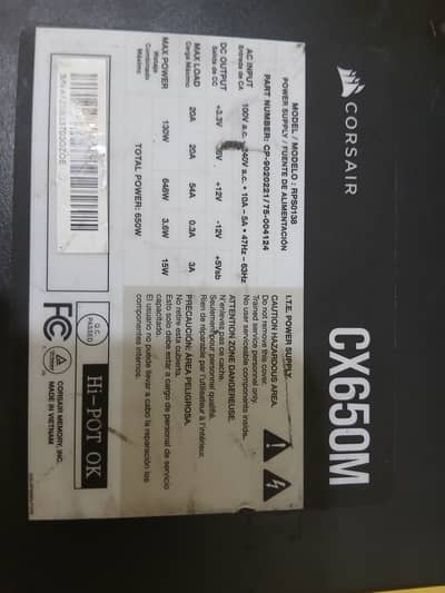Corsair 450 Watt PSU to 1500 Watt Power Supply 80+ Gold Avail in Qty