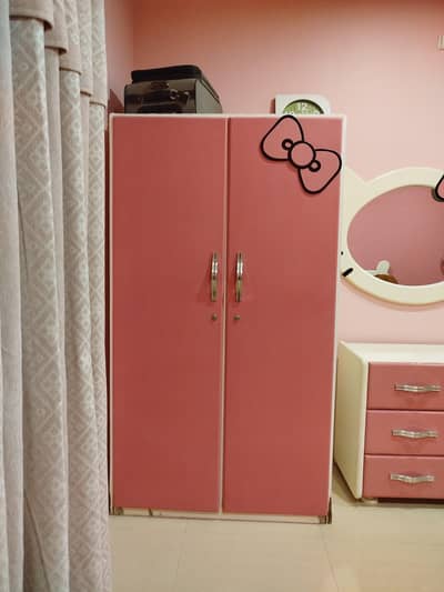 kids complete bed set in pink colour