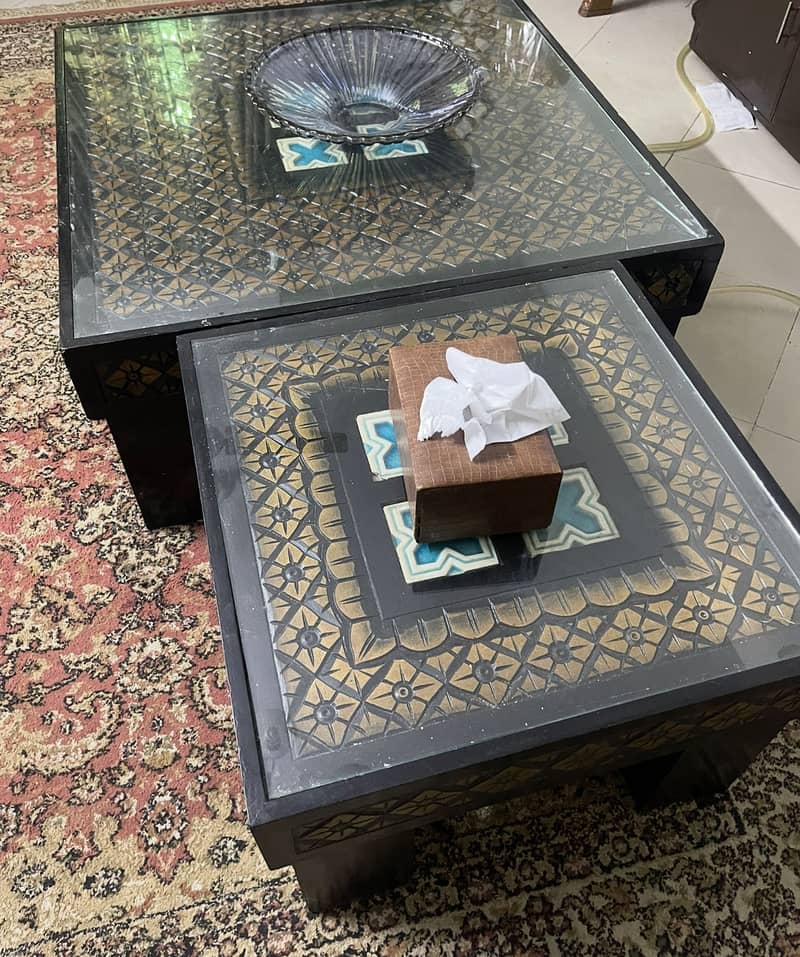 Wooden table set 0