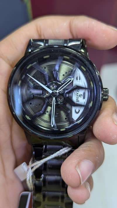 SEASTAR company watch ⌚ with 1year warranty card only in 4000