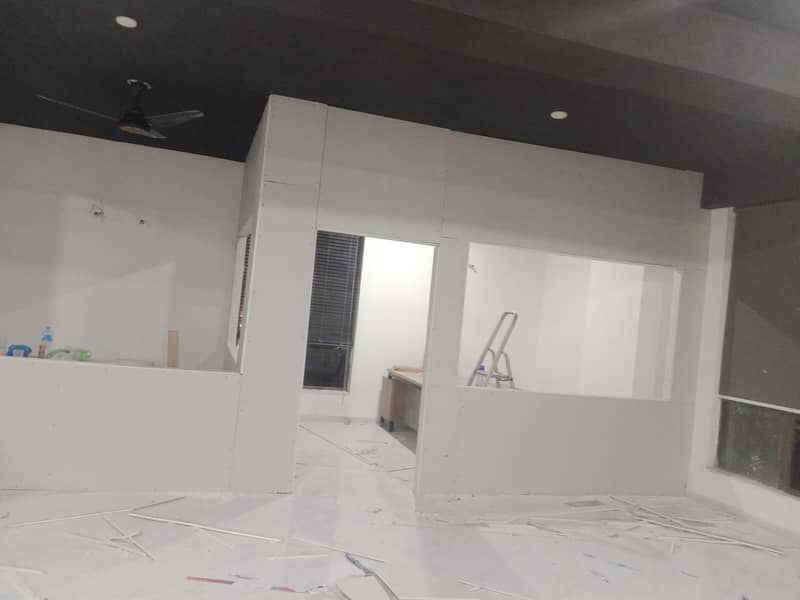 cement board/gypsum board partition/office partition/gypsum ceiling 17