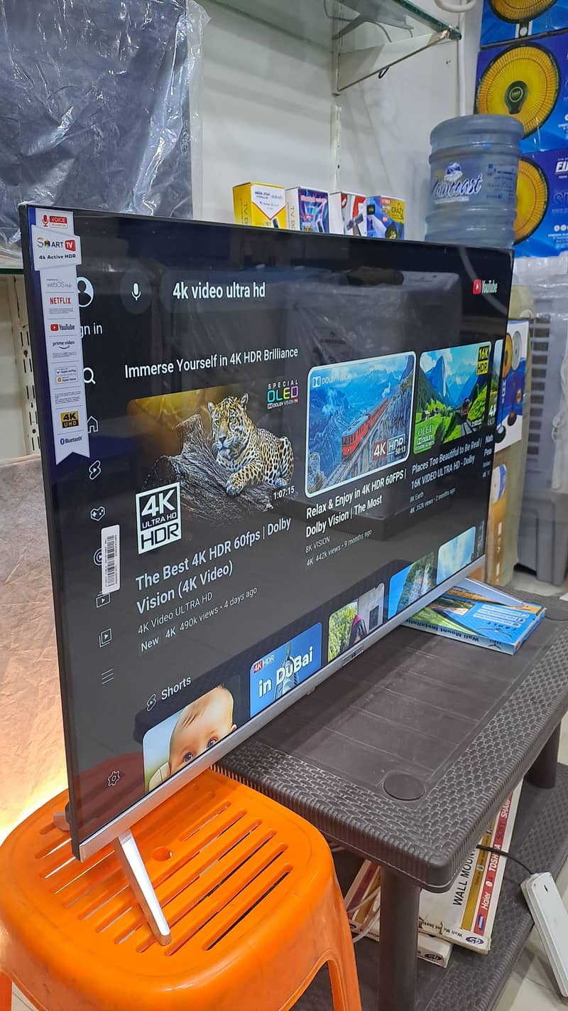 New ALPINE 40 Inches Borderless Smart Led TV Model 2026-27 ...
