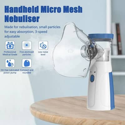 Mesh Nebulizer HH-W302 PLUS with nozzles for children and adults