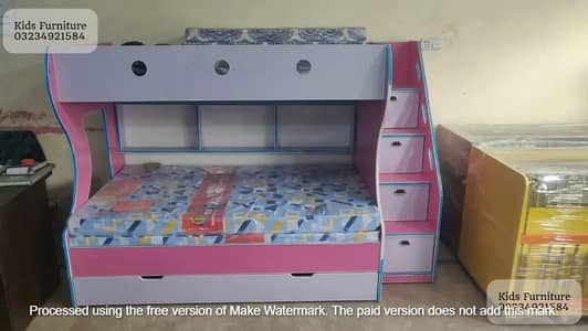 Bunk bed | Kid wooden bunker | Baby bed | Double bed | Triple bunk bed