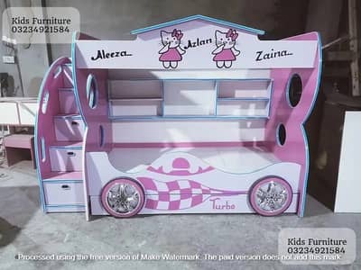 Bunk bed | Kid wooden bunker | Baby bed | Double bed | Triple bunk be