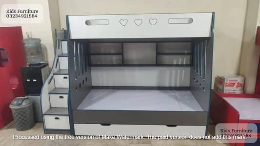 Bunk bed | Kid wooden bunker | Baby bed | Double bed | Triple bunk be