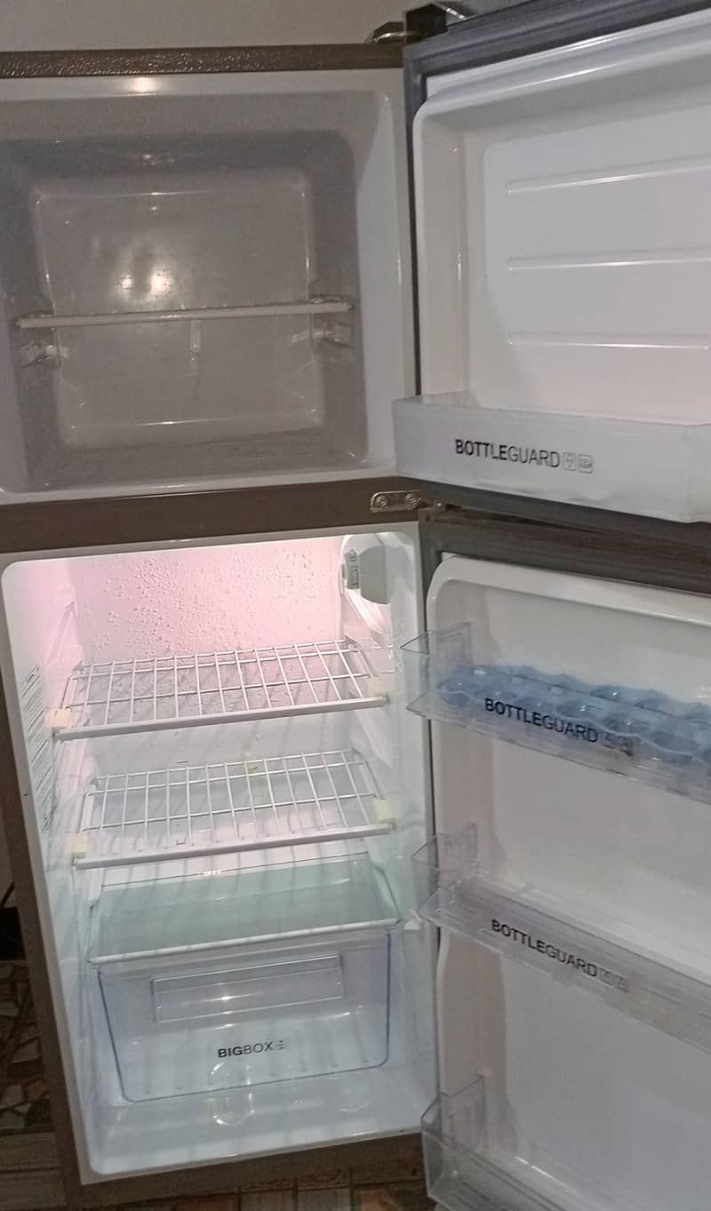 small fridge. 4