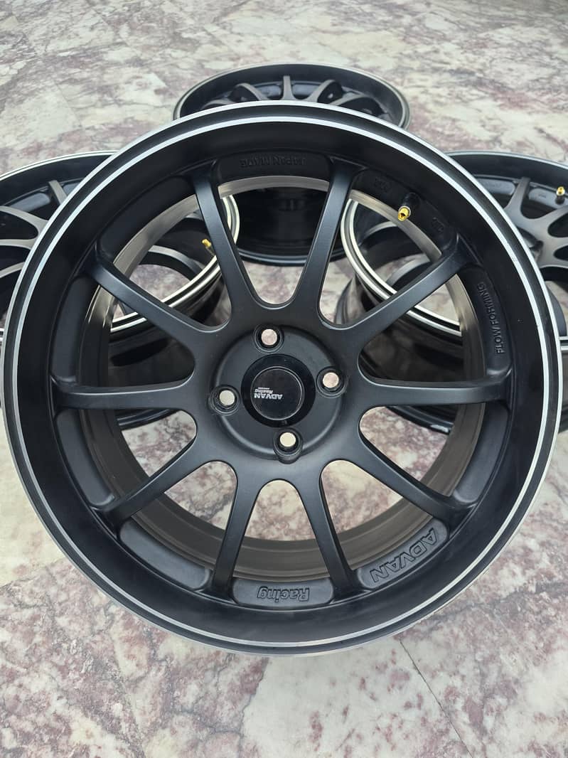 Advan Racing Japan 17 inch Rims 4x100 - Other Parts - 1108840357