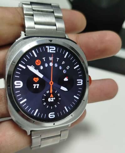 Multifunctional Sports Smart Watch 7 with Stainless Strap