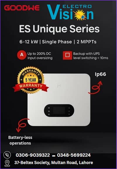 Goodwe Inverter 6kw Hybrid Inverter