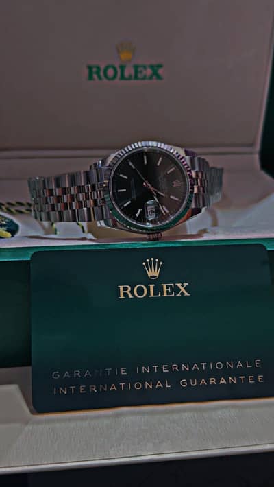 Rolex datejust 36 mintgreen