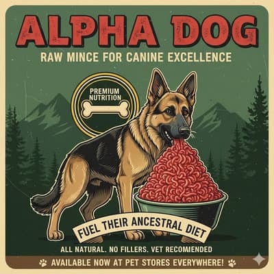 Dog food frozen pet food / chicken fish / beef mince