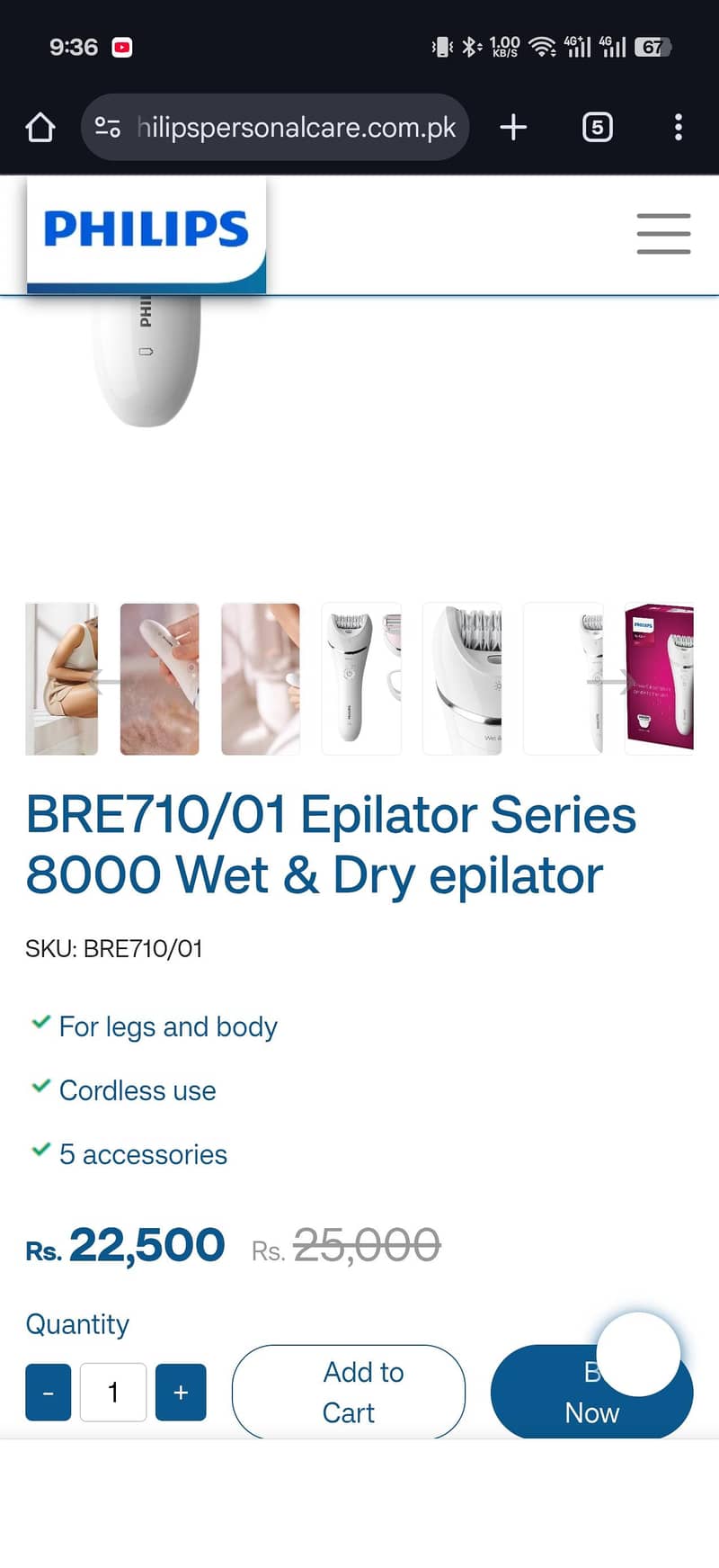 Philips Epilator 4