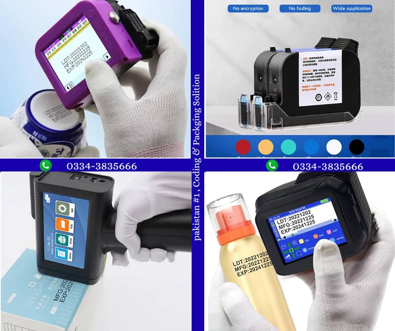 Handheld Expirydate Printer|Mini Inkjet Printer|Logo Printer(v) 1