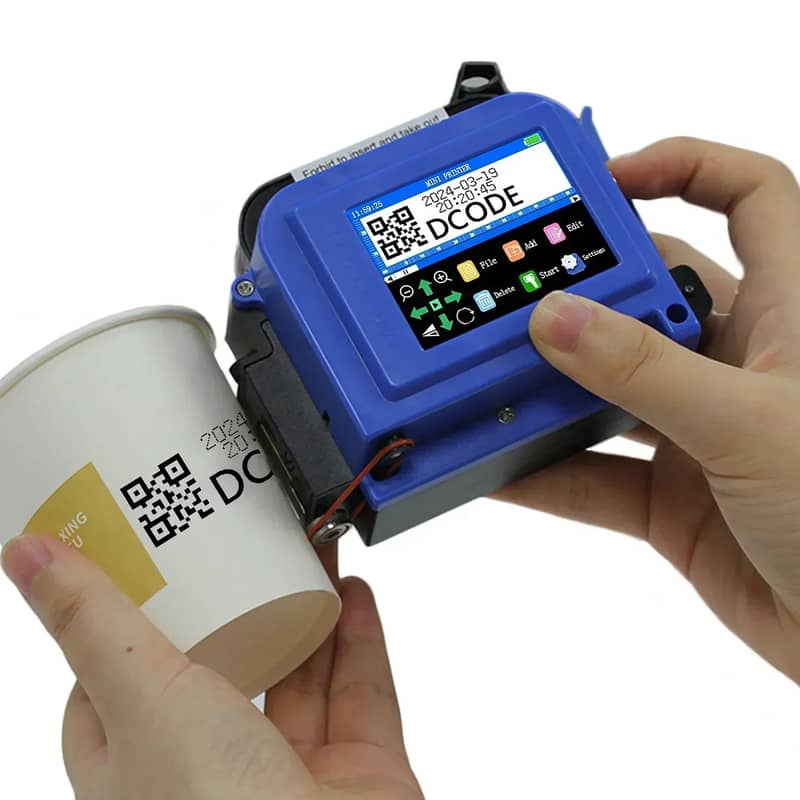 Handheld Expirydate Printer|Mini Inkjet Printer|Logo Printer(v) 8