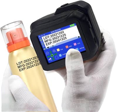 Handheld Expirydate Printer|Mini Inkjet Printer|Logo Printer(v)