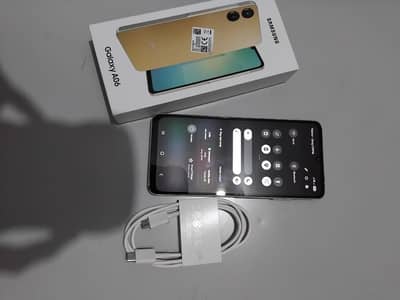 Samsung A06 6/128 just open like new 1 month used