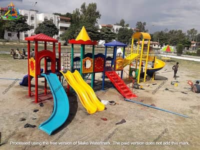 Swings|Slide|Seesaw|Marygoround|Bench|Gazibo|Tree House|Park Setup