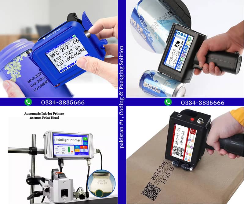 Expirydate Inkjet Printer|Expiry and Barcode Printer|Thermal(xi ...