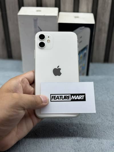 iPhone 11 JV | 128GB | White Colour | 74% Health | Apple