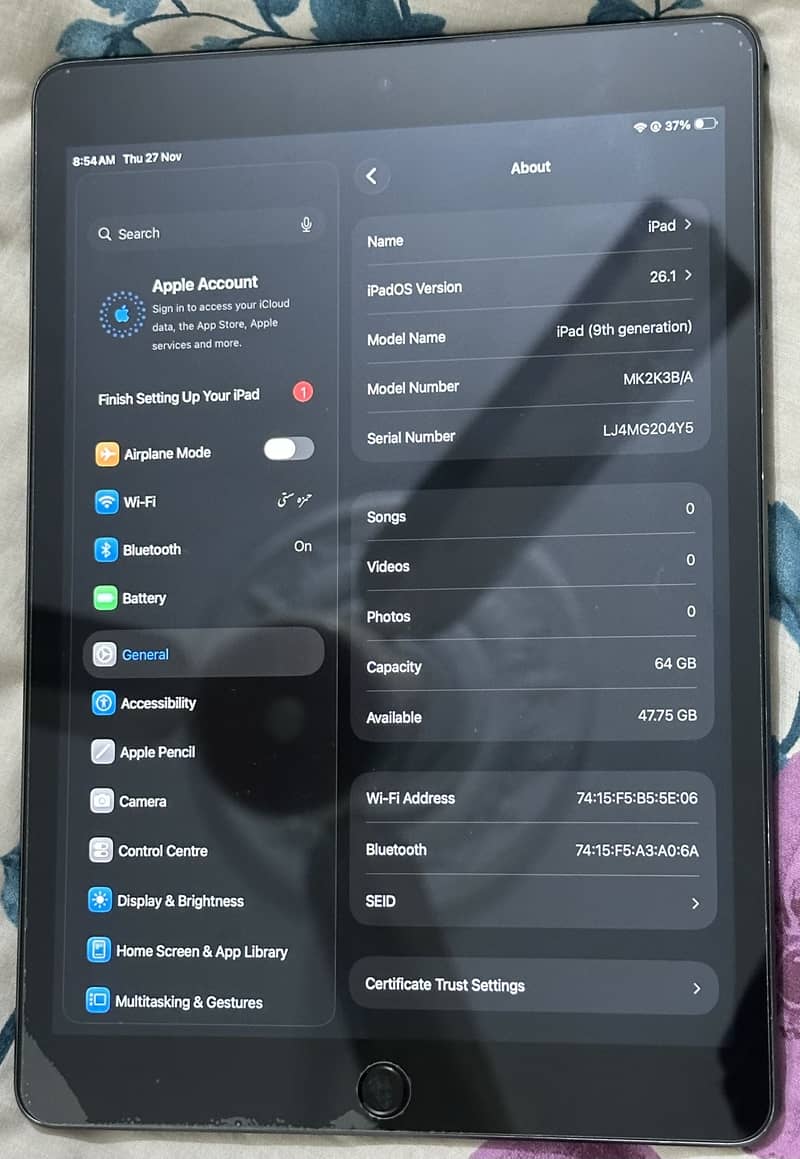 iPad 9th generation 64GB 1