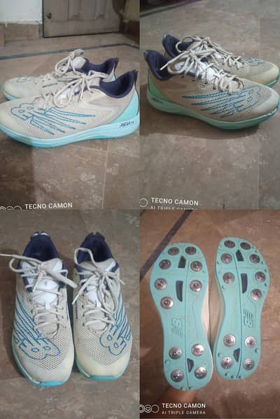NB cricket spikes shoes
