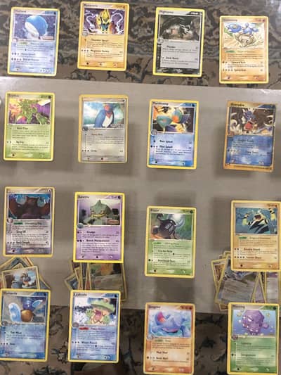 Vintage Pokemon cards from ex era