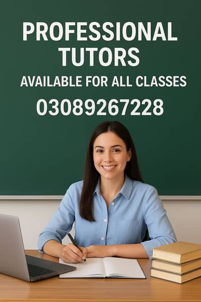 All classes professional tutors available