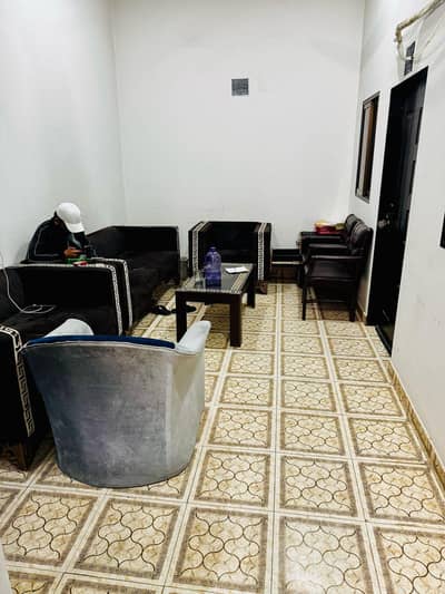 Room seat available attached washroom