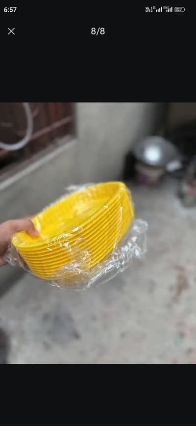 New Serving Baskets & Dips, 24/24 Pieces