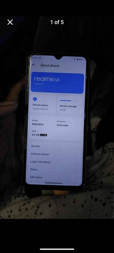realme note 50 pta approved for sale