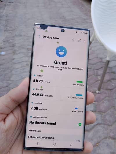 Samsung note 10 5g PTA