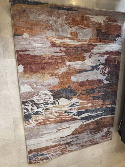 Beautiful Turkish made carpet slightly used available for sale