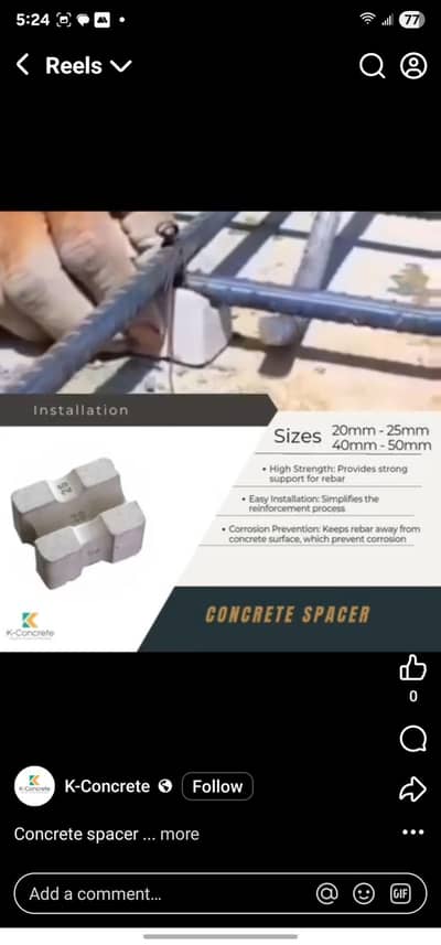 Concrete spacers, Tuff tiles , Interlocking pavers Heavy duty pavers