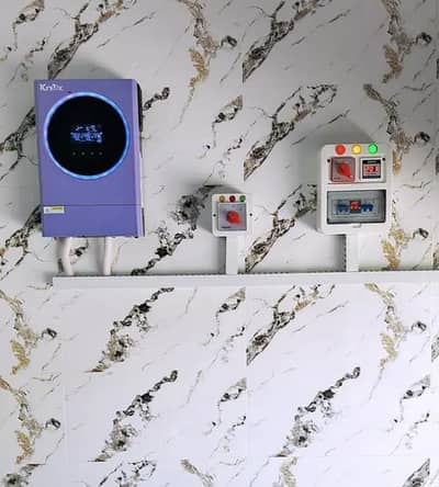 solar installation solar inverter repairing elevated structure