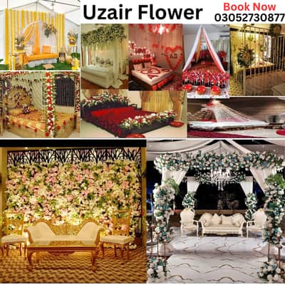 Fresh Flower & Artificial/Car Decoration/Event Services/Wedding Stage