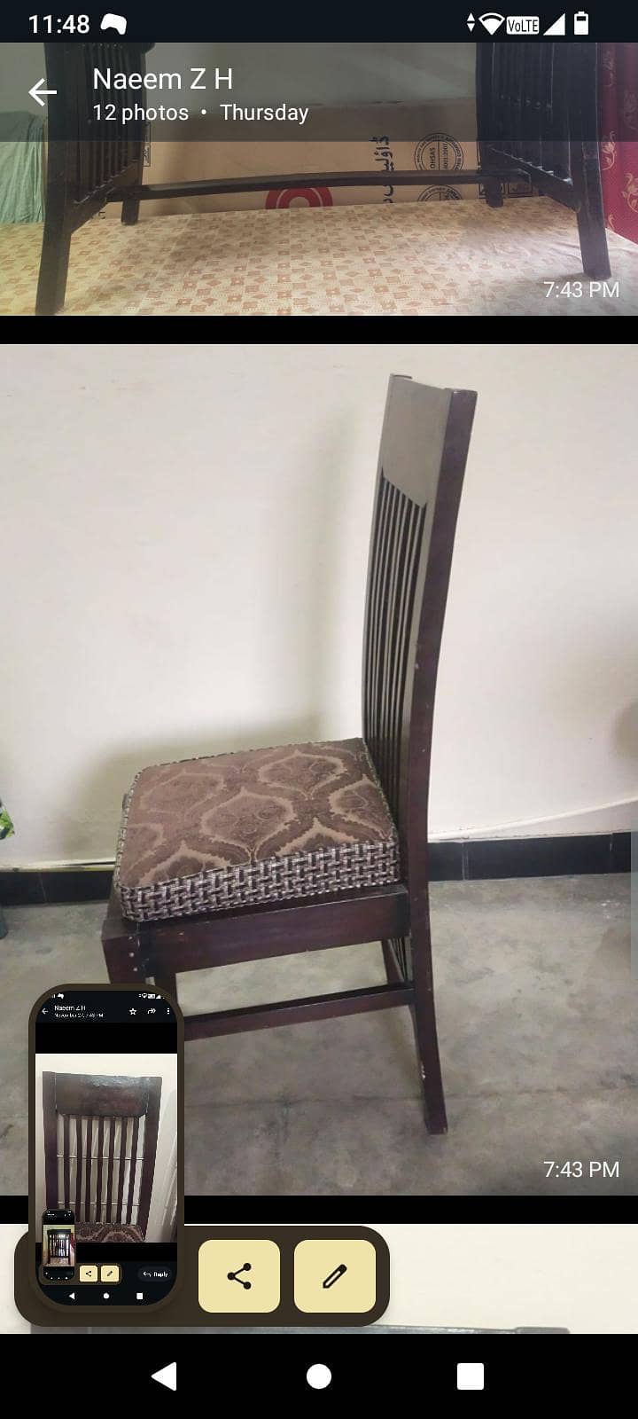 used dinning table 2