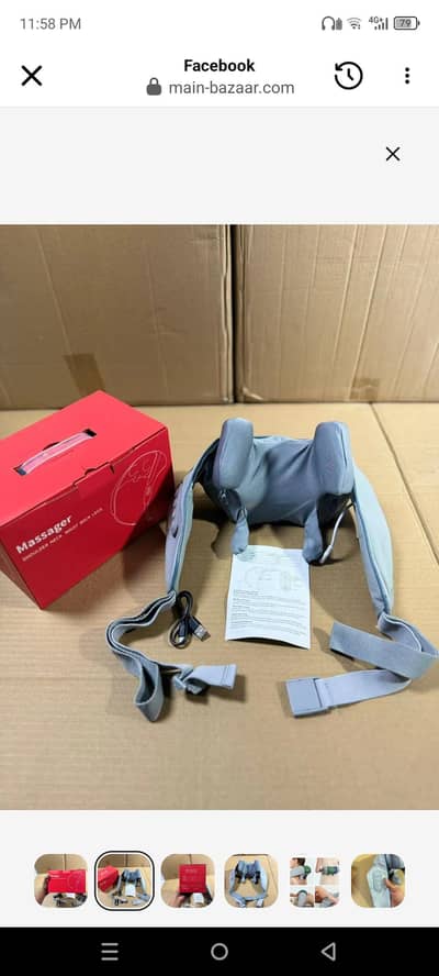 Automatic Heated Shoulder & Neck Massager: