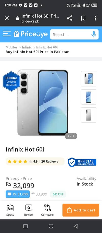 Infinix hot