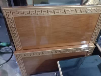 brand new wooden bed available