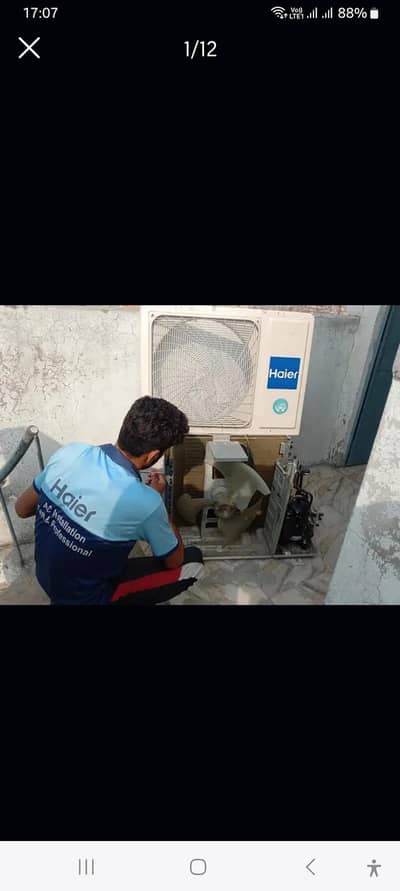 ac service ac installation gass charging kit repairing