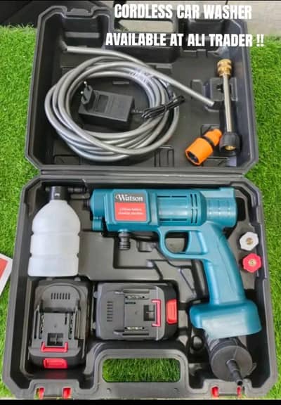 CORDLESS CAR WASHER