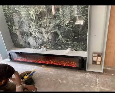 Electric fire place/gas fire place 03057865194 whtsap