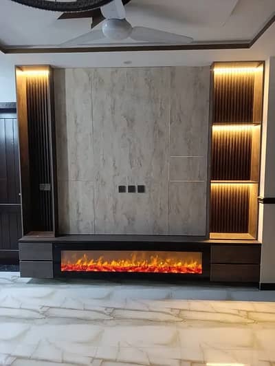 Electric fire place/gas fire place customized fireplace all over