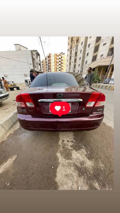 Honda Civic VTi Oriel Prosmatec 2001