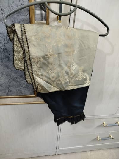 JACQUARD LAWN STITCHED DRESS~